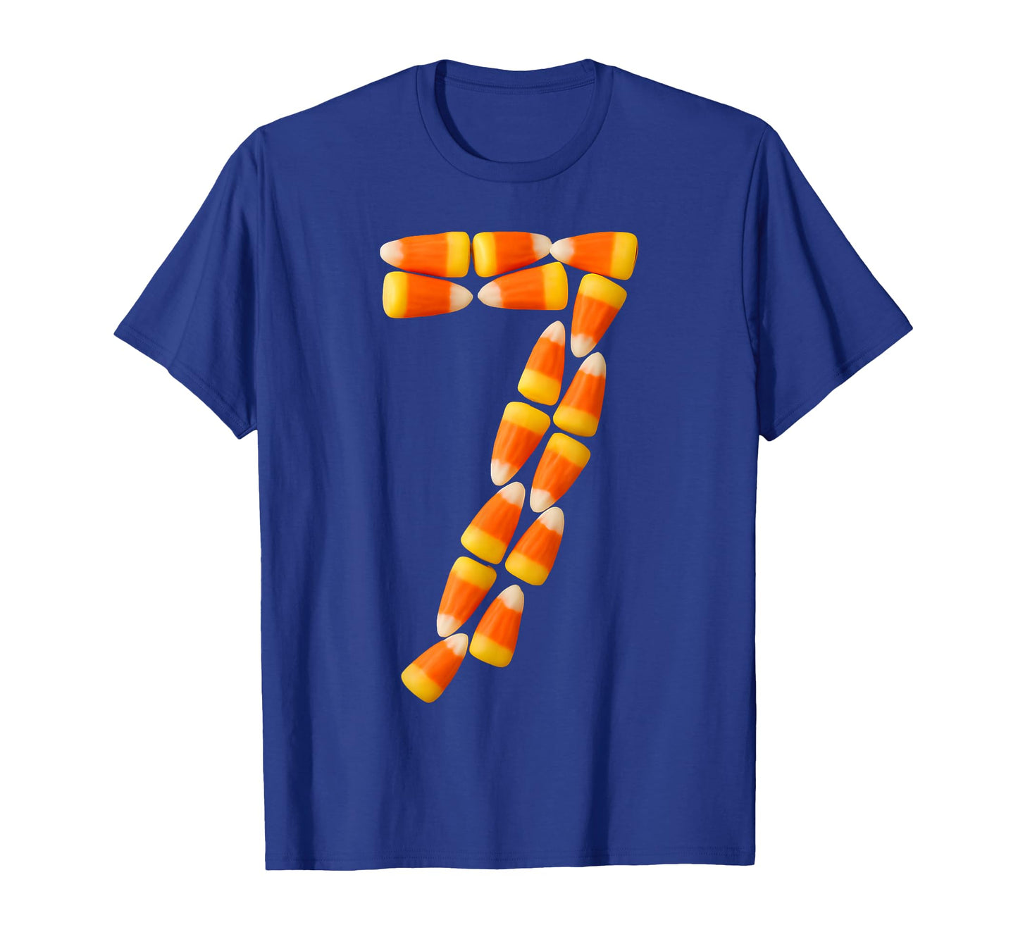 Candy Corn 7 Halloween 67 Funny Humor T-Shirt