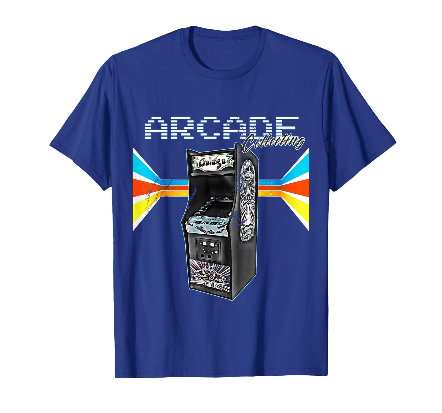 Vintage Arcade Retro Console Video Computer Gamer Unisex-Adults Arcade Cabinet Machine 1970-1990 Video Game Collection T-Shirt Black Medium