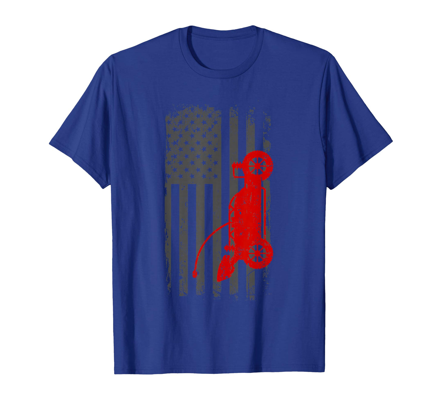 Distressed RC Car American Flag Racing Racers Patriotic Gift T-Shirt