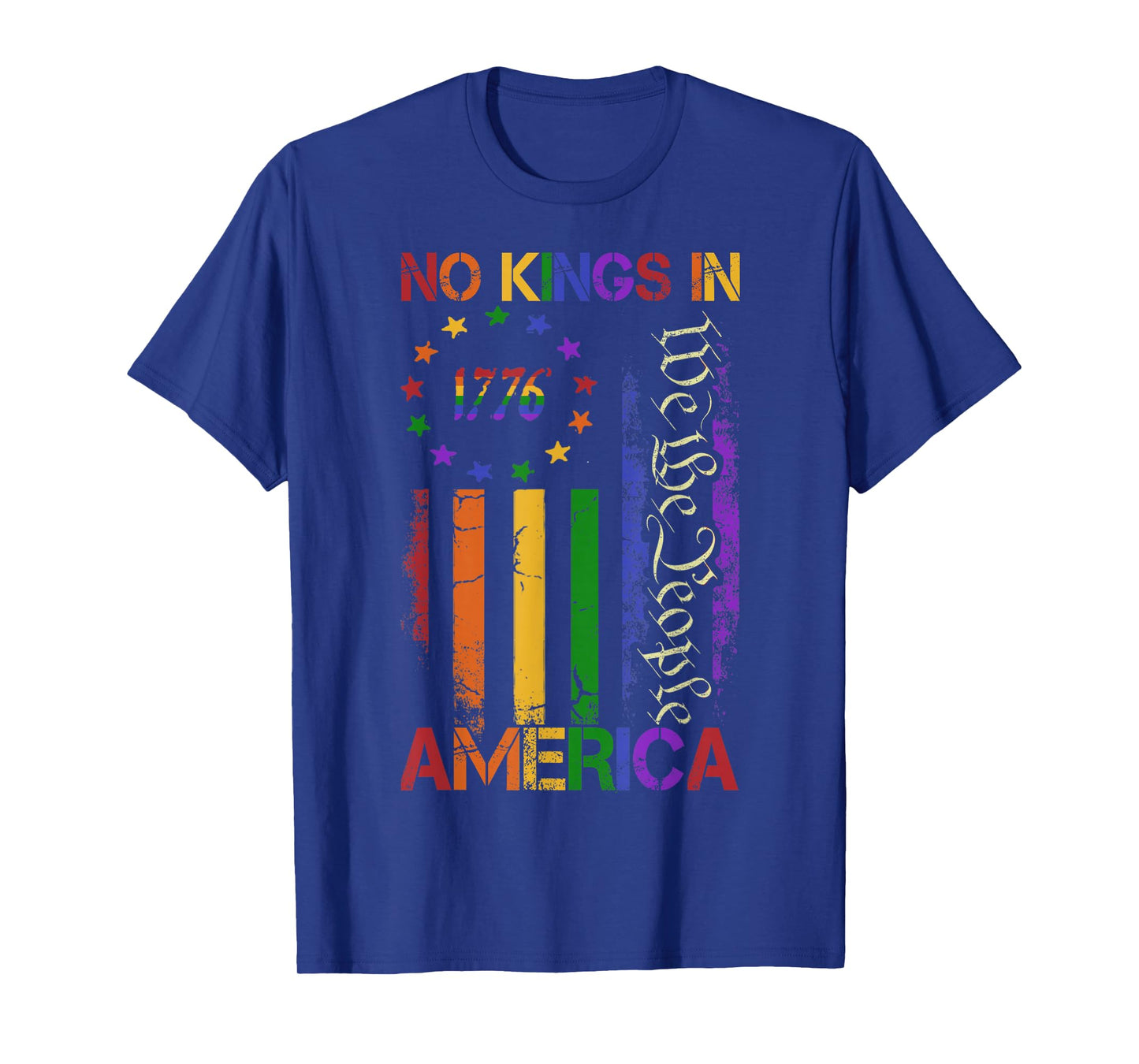 Patriotic Pro-Democracy Protest June 14 No Kings in America T-Shirt