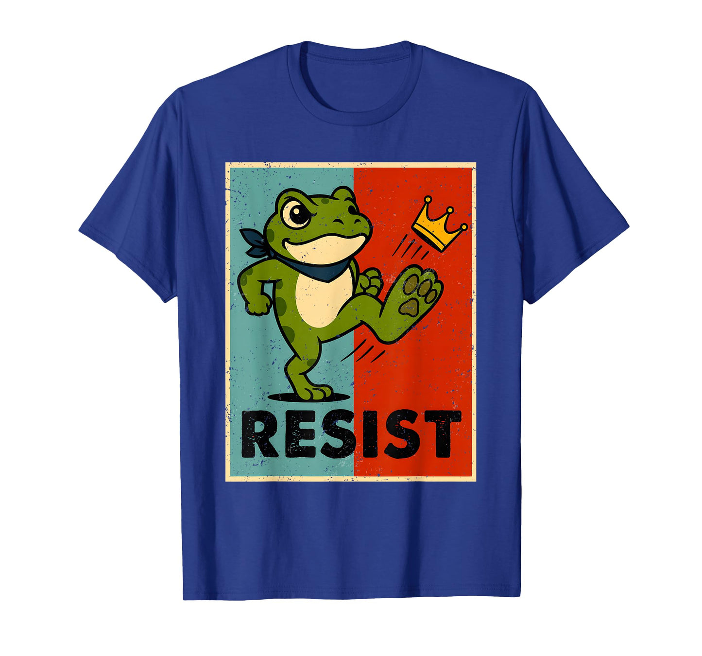 Portland Frog Protest for Men and Women No Kings T-Shirt