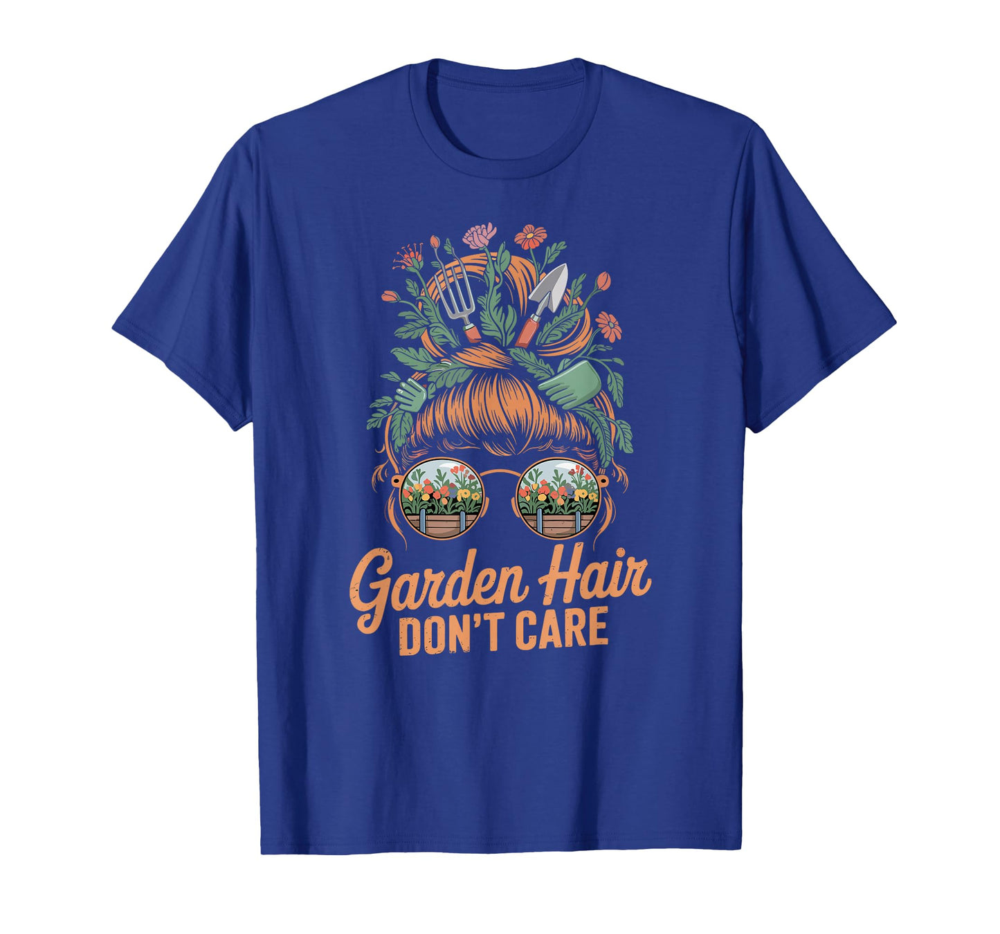 Garden Hair Don't Care, Plant Lovers, Gardening T-Shirt