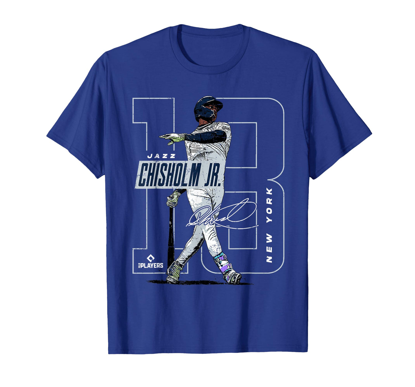 Jazz Chisholm | New York Y MLB Baseball Players| MLBJCH204M T-Shirt