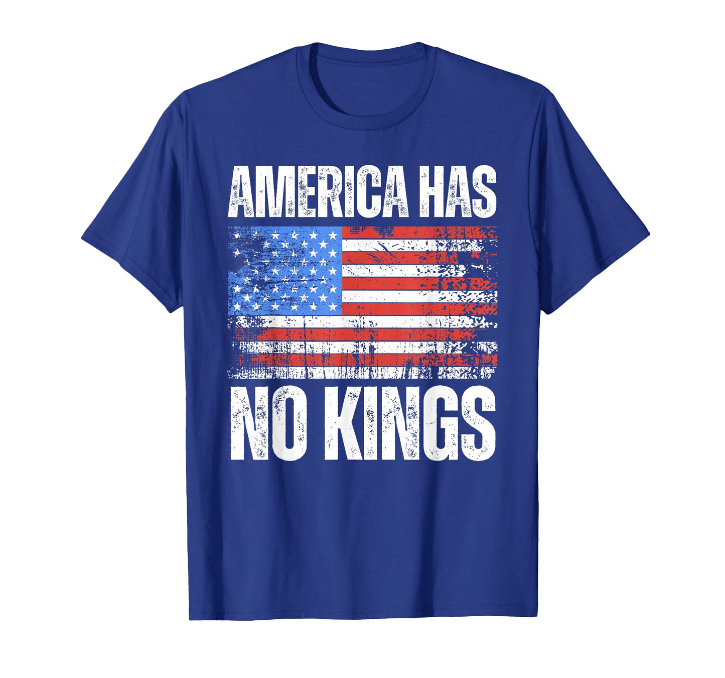 American Flag America Has No Kings T-Shirt