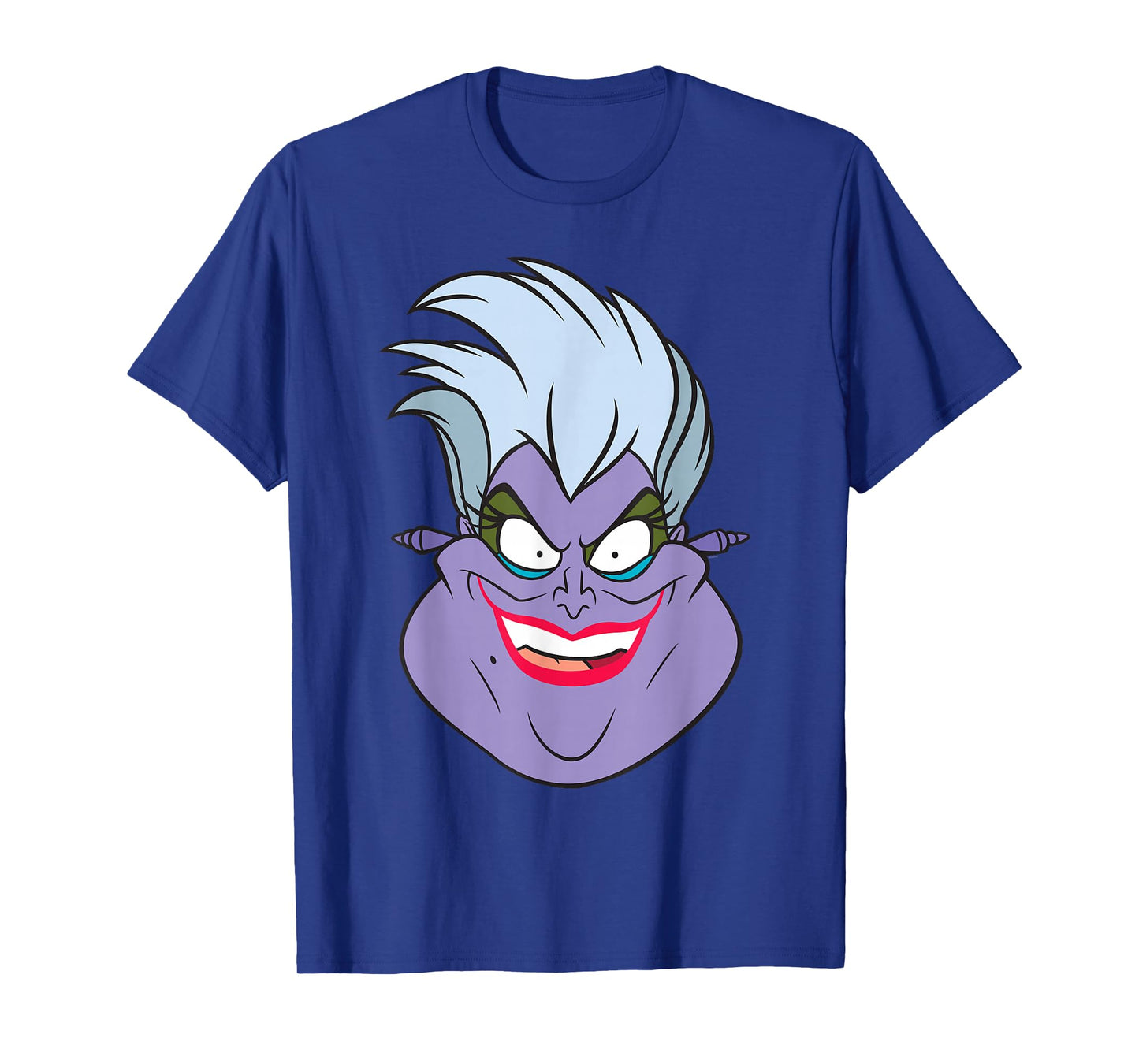 Disney Villains Ursula The Little Mermaid Big Face Costume T-Shirt