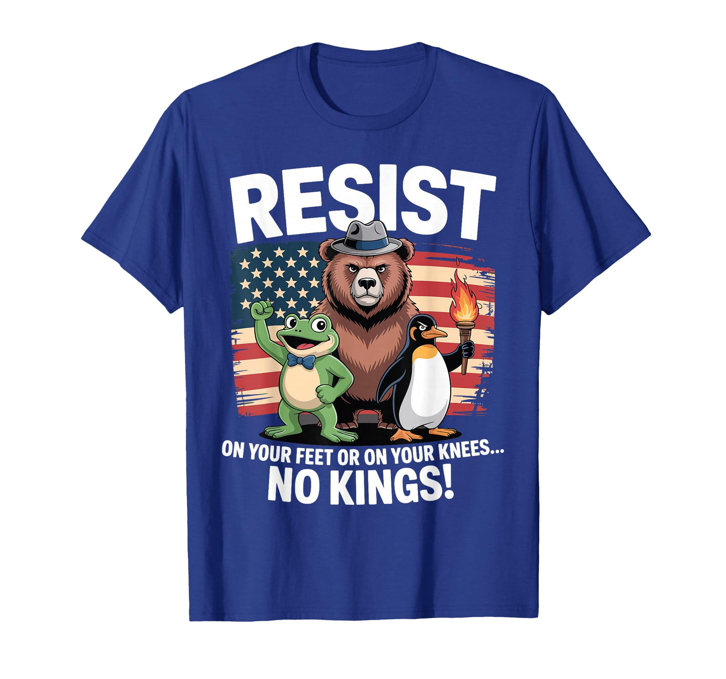No Kings Day Portland Frog Protest T-Shirt