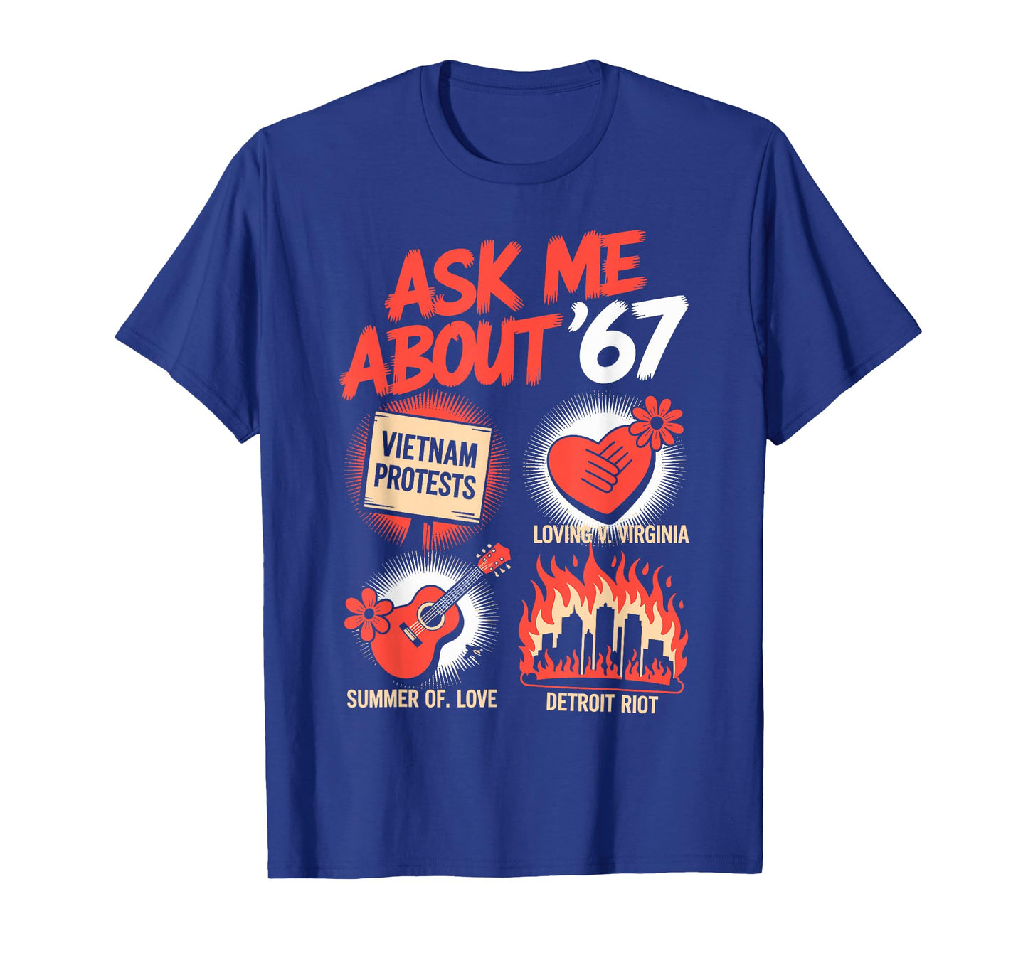 Funny 67 History Teacher Teacher 6 7 Funny Overuse '67 T-Shirt