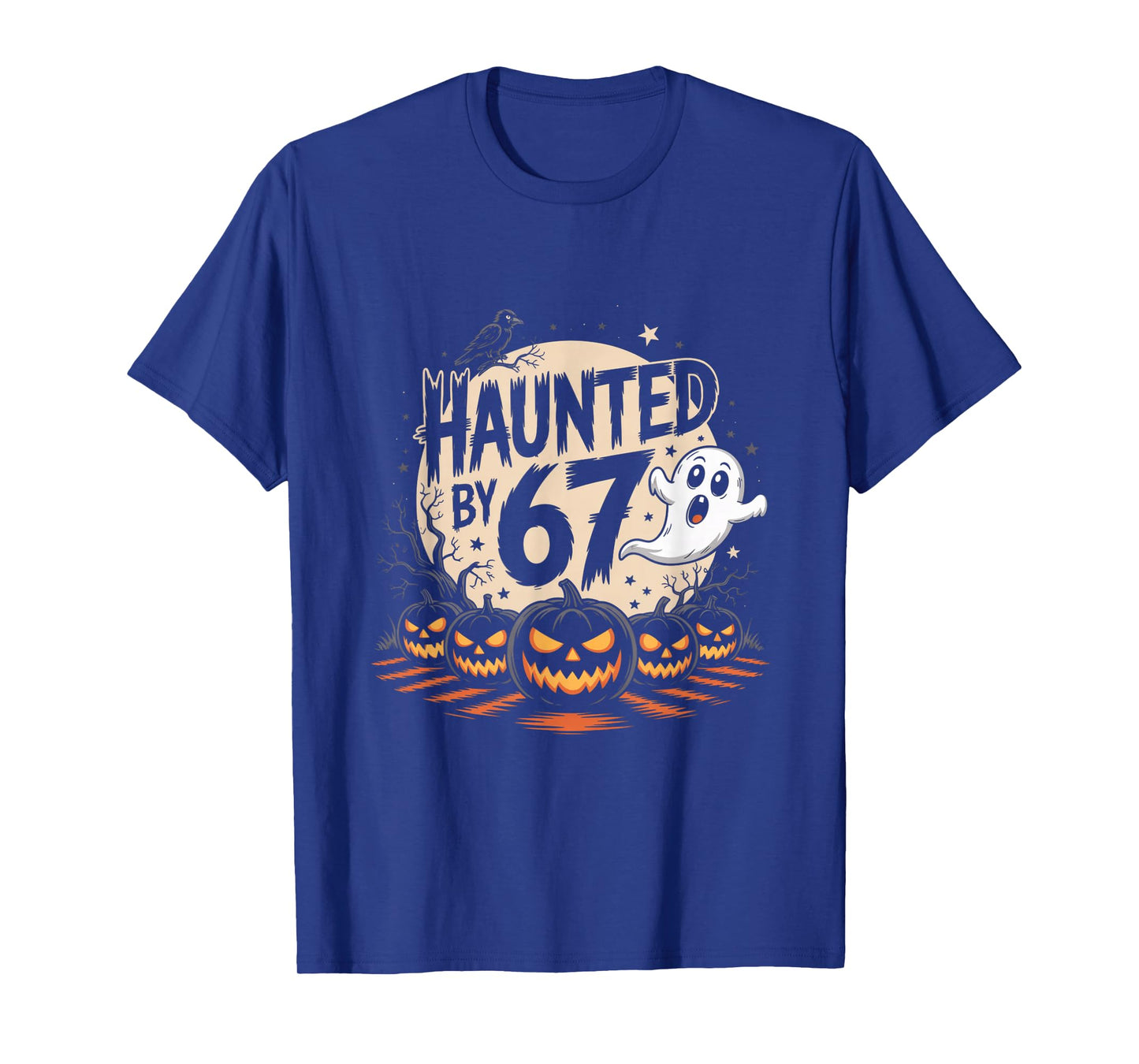 Haunted by 6-7 Funny Halloween 6-7 Costume Six Seven T-Shirt