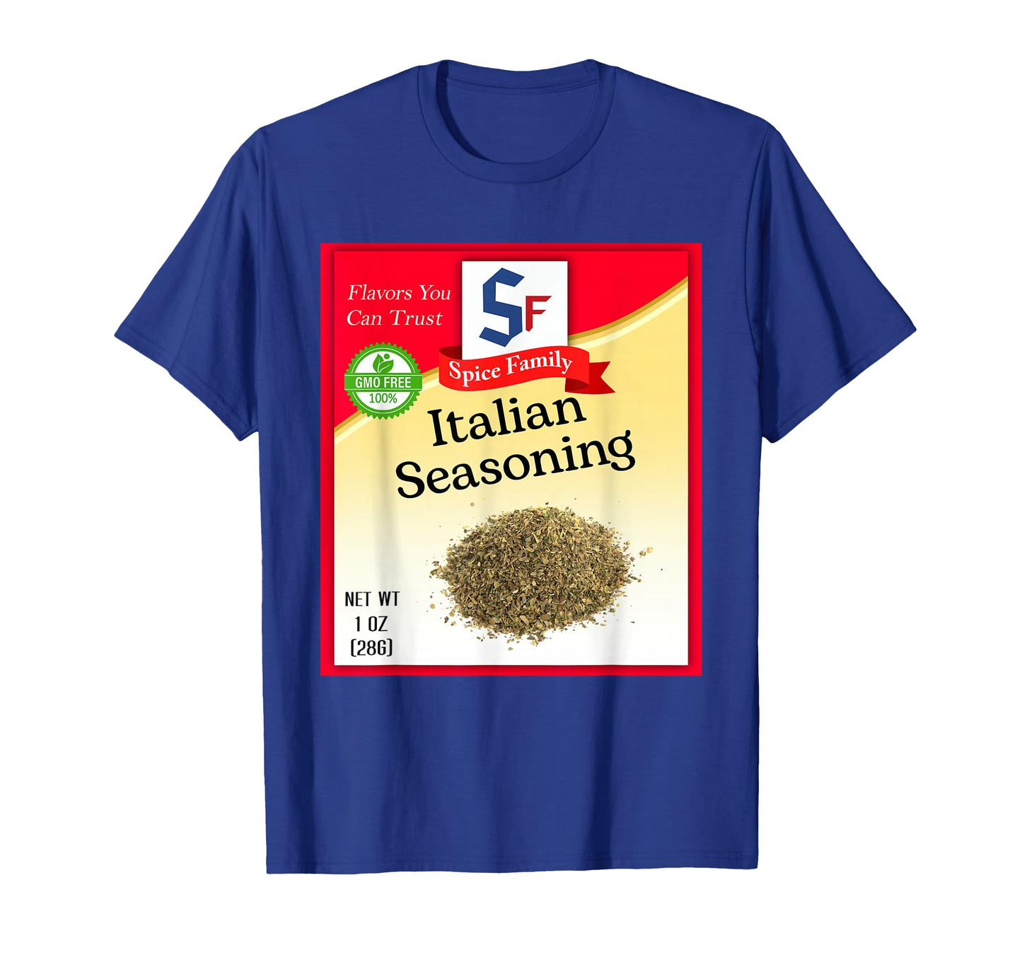 Italian Seasoning Spice Group Costume Family Matching Outfit T-Shirt