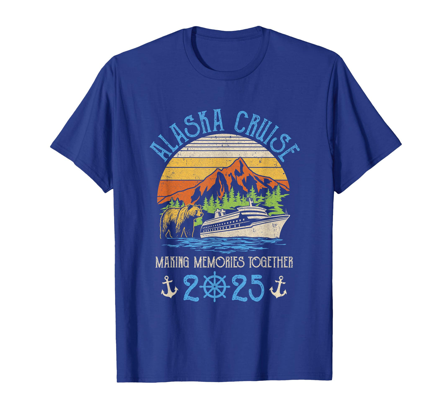 Alaska Cruise 2025 Matching Family Friends Group Alaskan T-Shirt