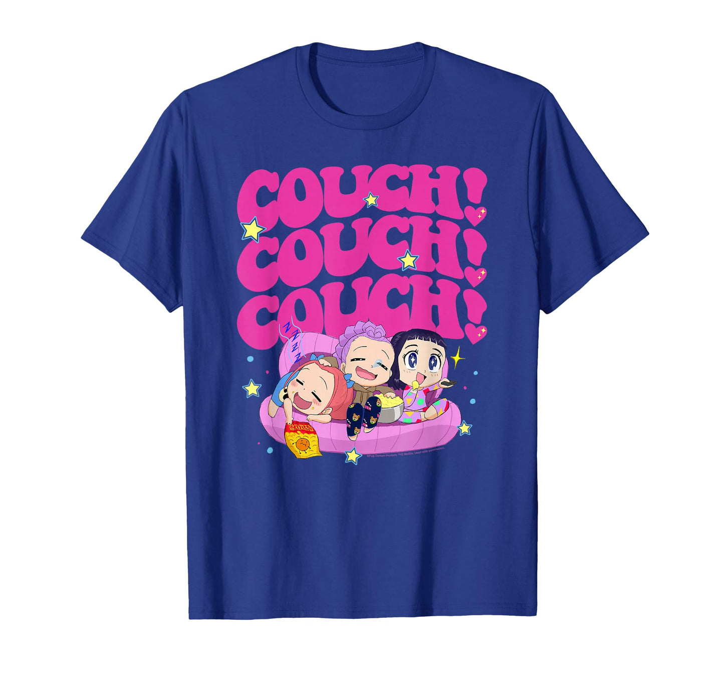 Kpop Demon Hunters Halloween Couch! Couch! Couch! Poster T-Shirt