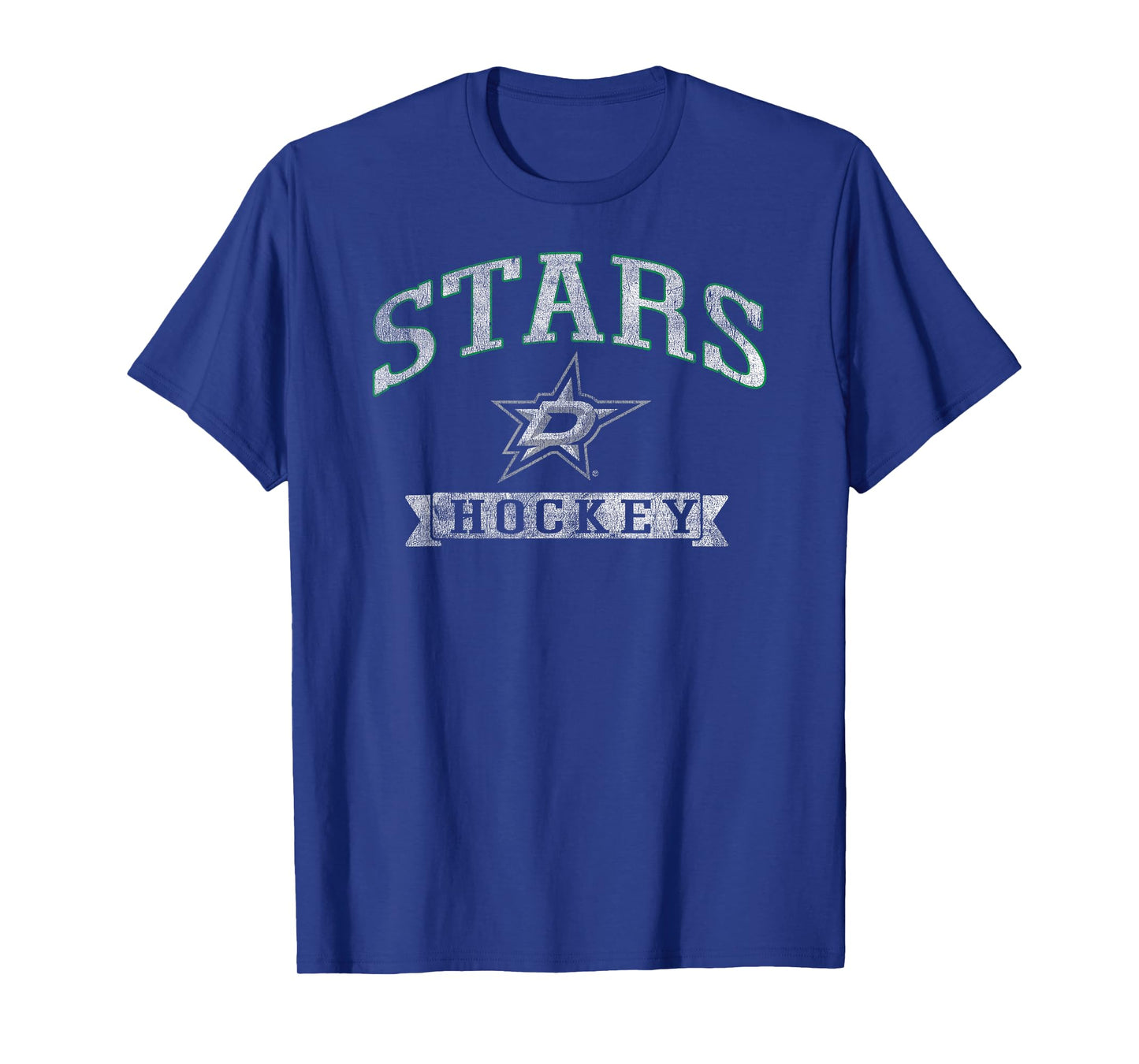 Dallas Stars Vintage Hockey Black Officially Licensed T-Shirt