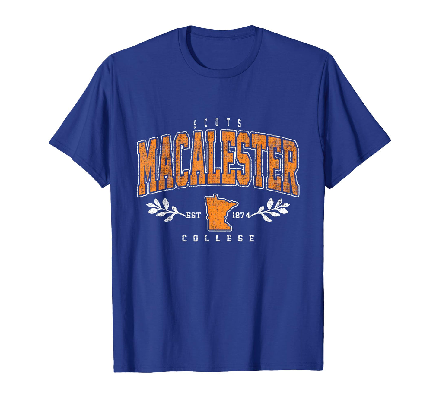 Macalester Arch Athletic Vintage Sports Tee Men Women T-Shirt
