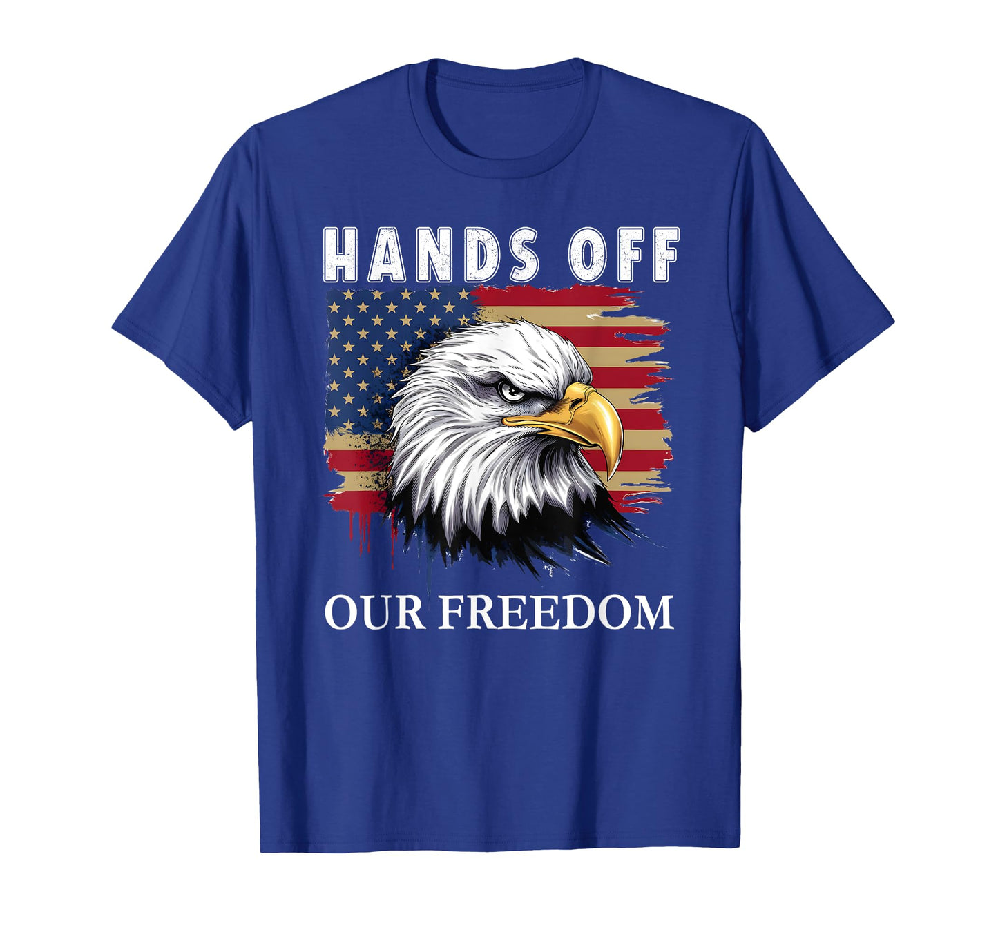 Hands Off Freedom Flag Protest Resist Hands Off My Democracy T-Shirt