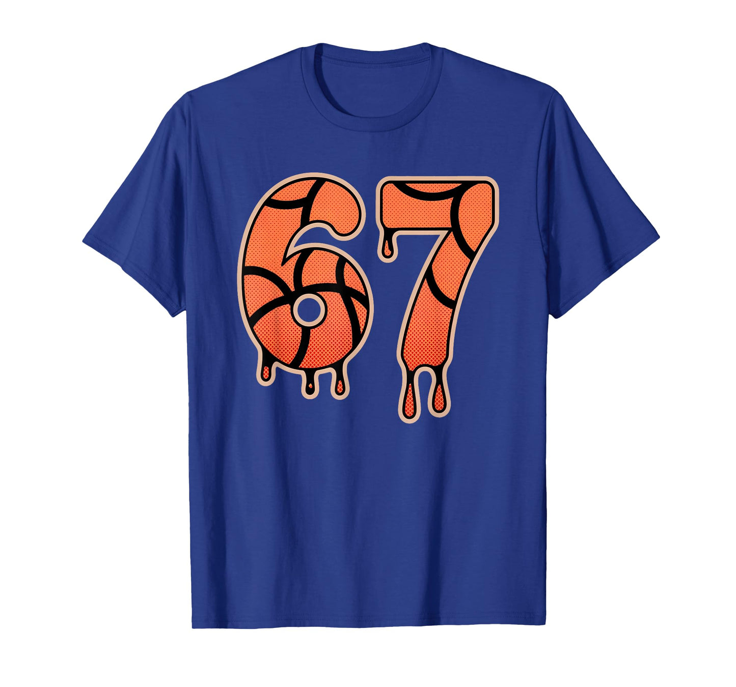 67 Number Gen Alpha Slang Basketball Drip Six Seven T-Shirt