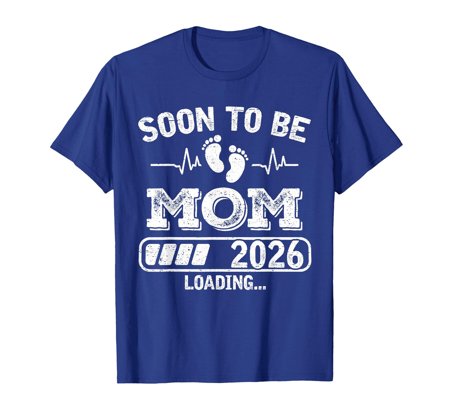 Soon to Be Mom 2026 Loading Funny Pregnancy Announcement T-Shirt