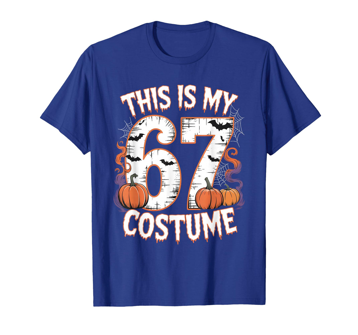 Halloween 67 Meme Six Seven Costume T-Shirt