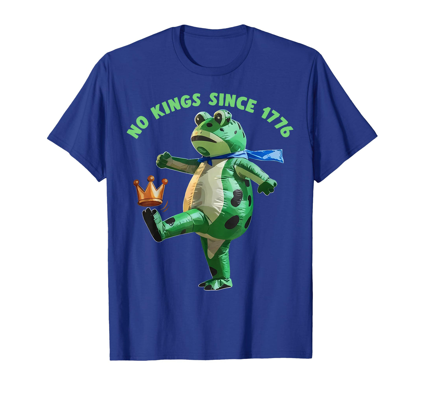 Portland Frog Protest No Kings Since 1776 Resist Anti-Trump T-Shirt