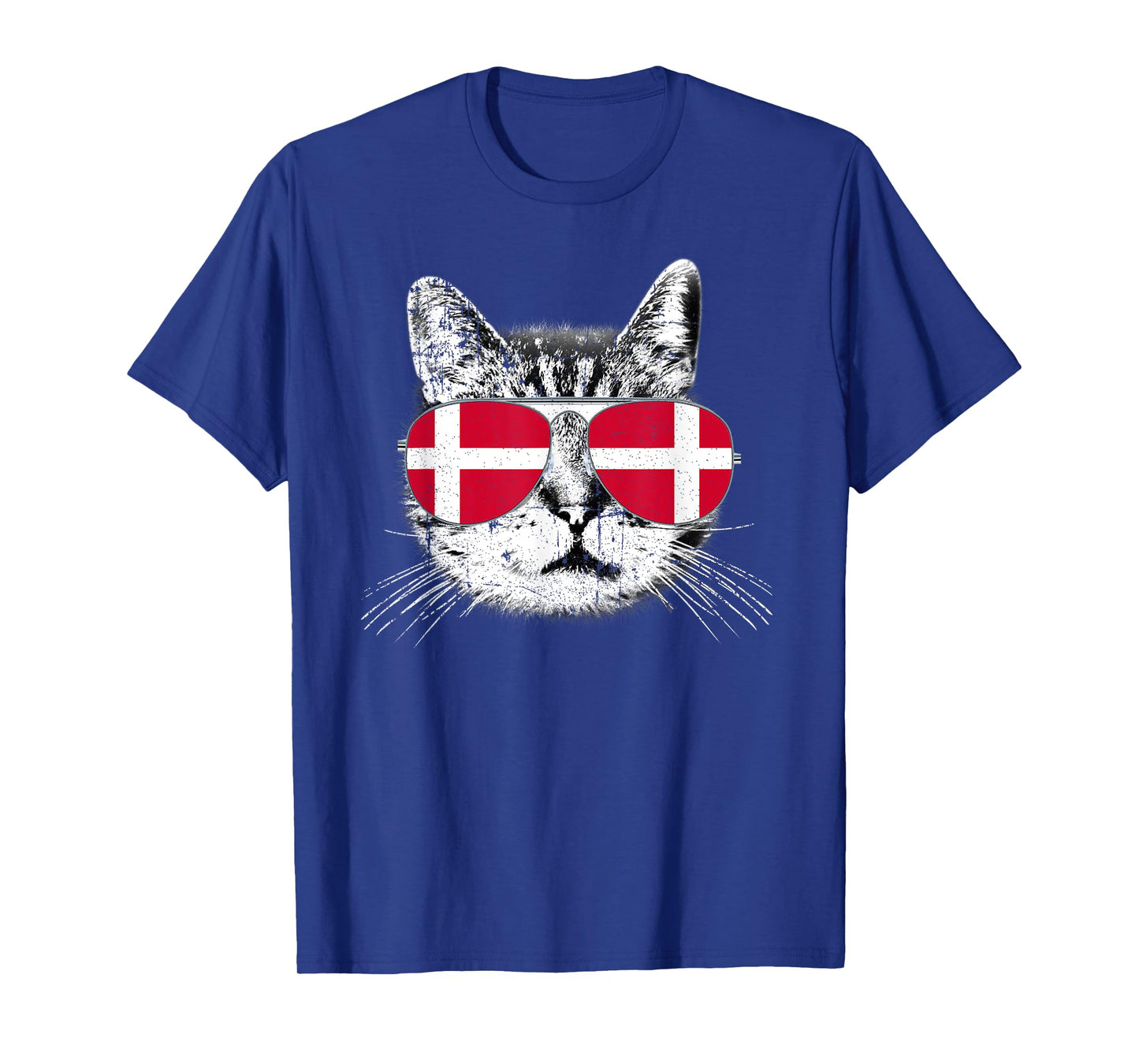 Denmark Flag Danish Cat Lover Pride Men Women Kids Gift T-Shirt