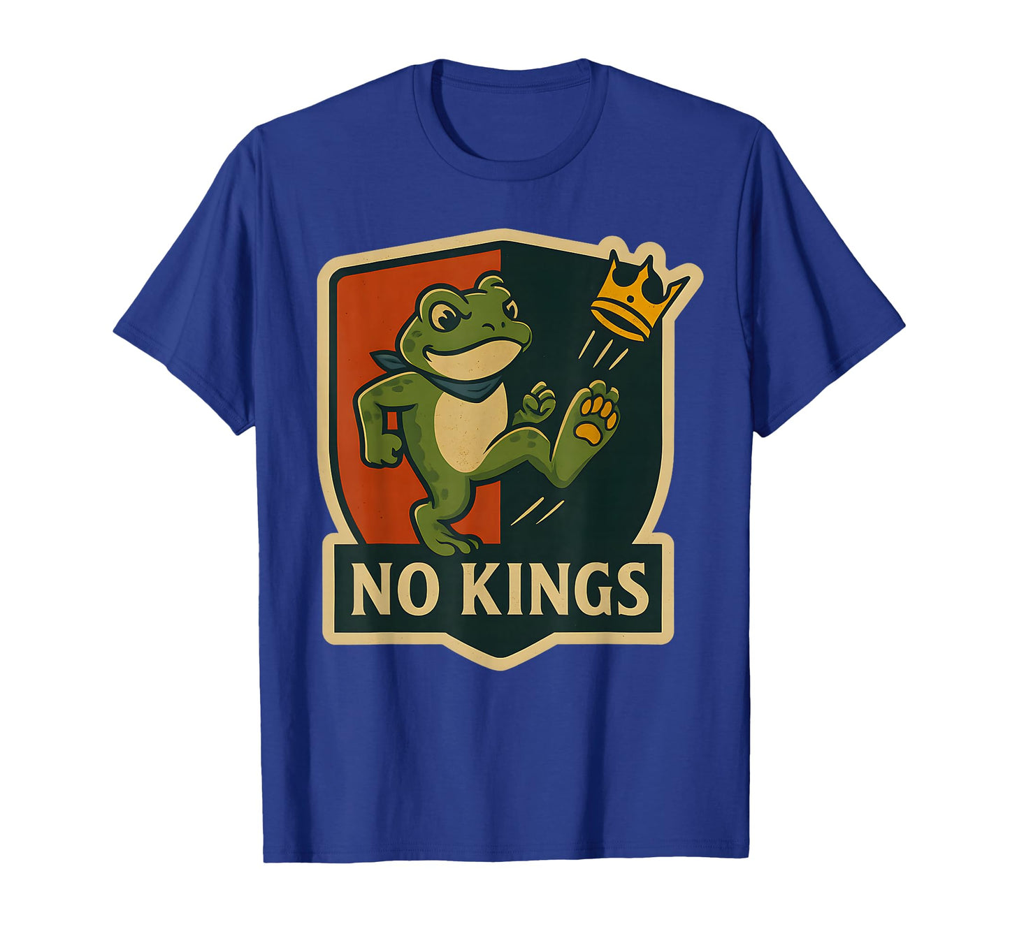 Frog No Kings Shirt Men Women No Kings in America T-Shirt