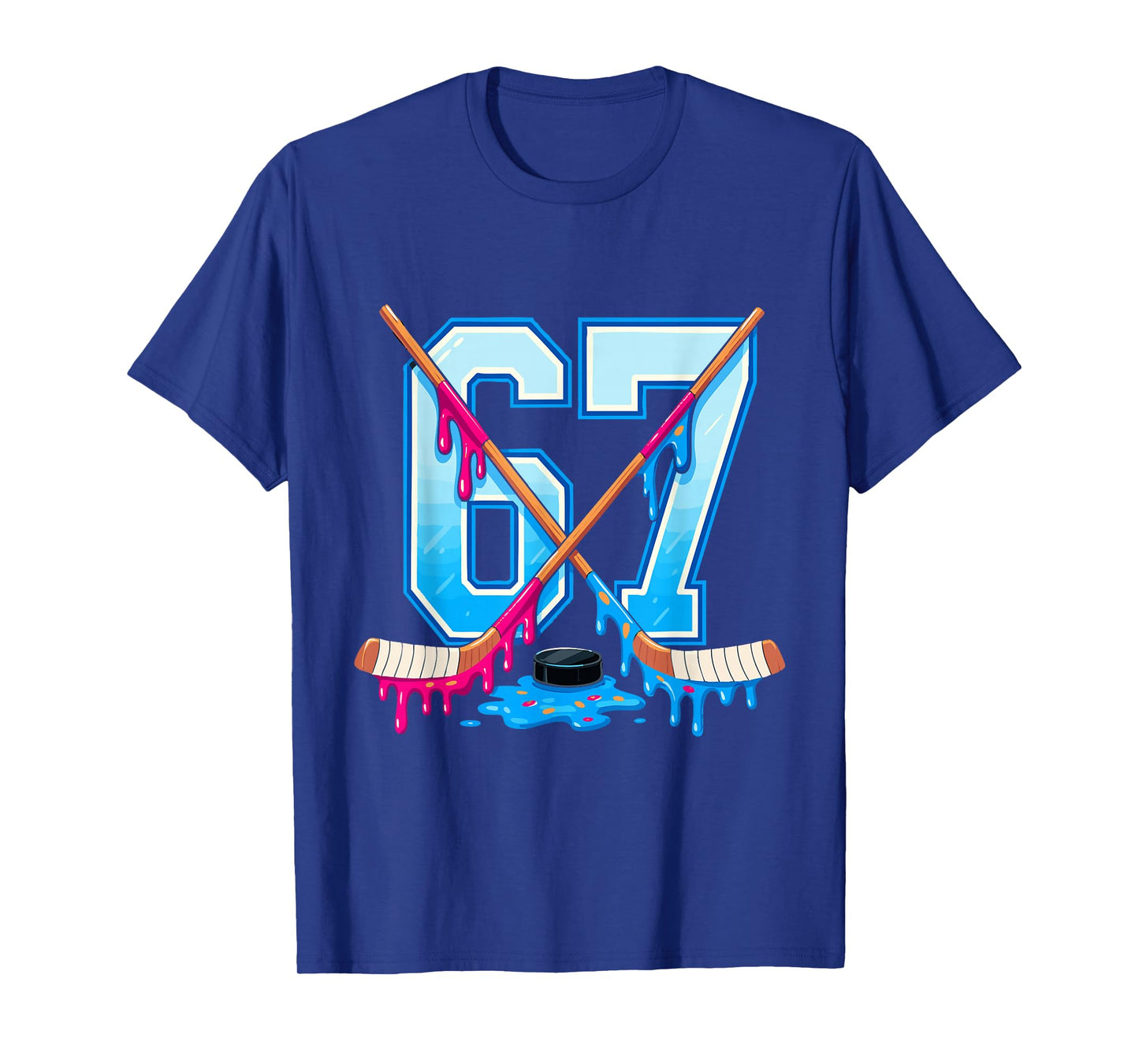 67 Hockey Drip T-Shirt