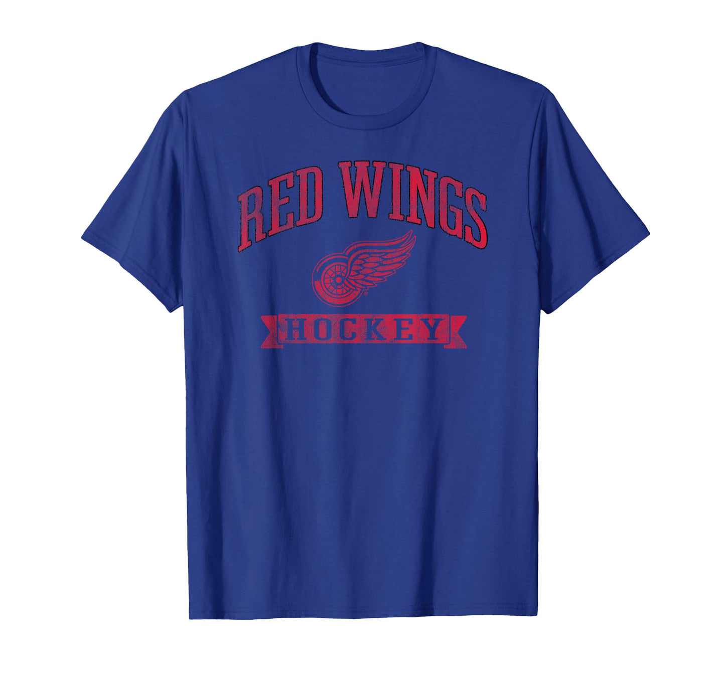 Detroit Red Wings Vintage Hockey White Officially Licensed T-Shirt