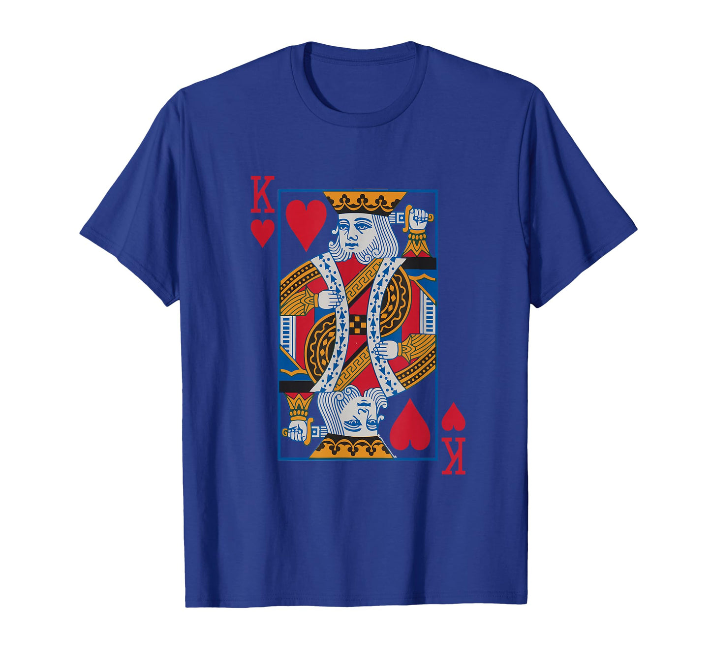 King Hearts Card - Casino Gambler and Card Game Fans T-Shirt