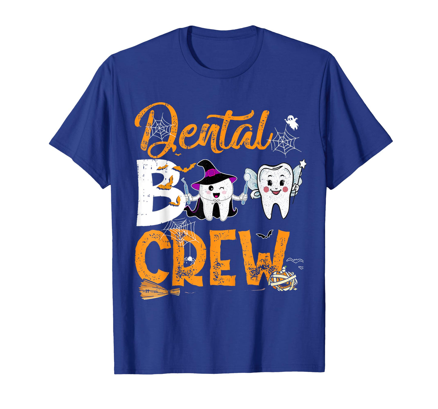 Halloween Dental Boo Crew Dentist Costume Teeth Women Men T-Shirt