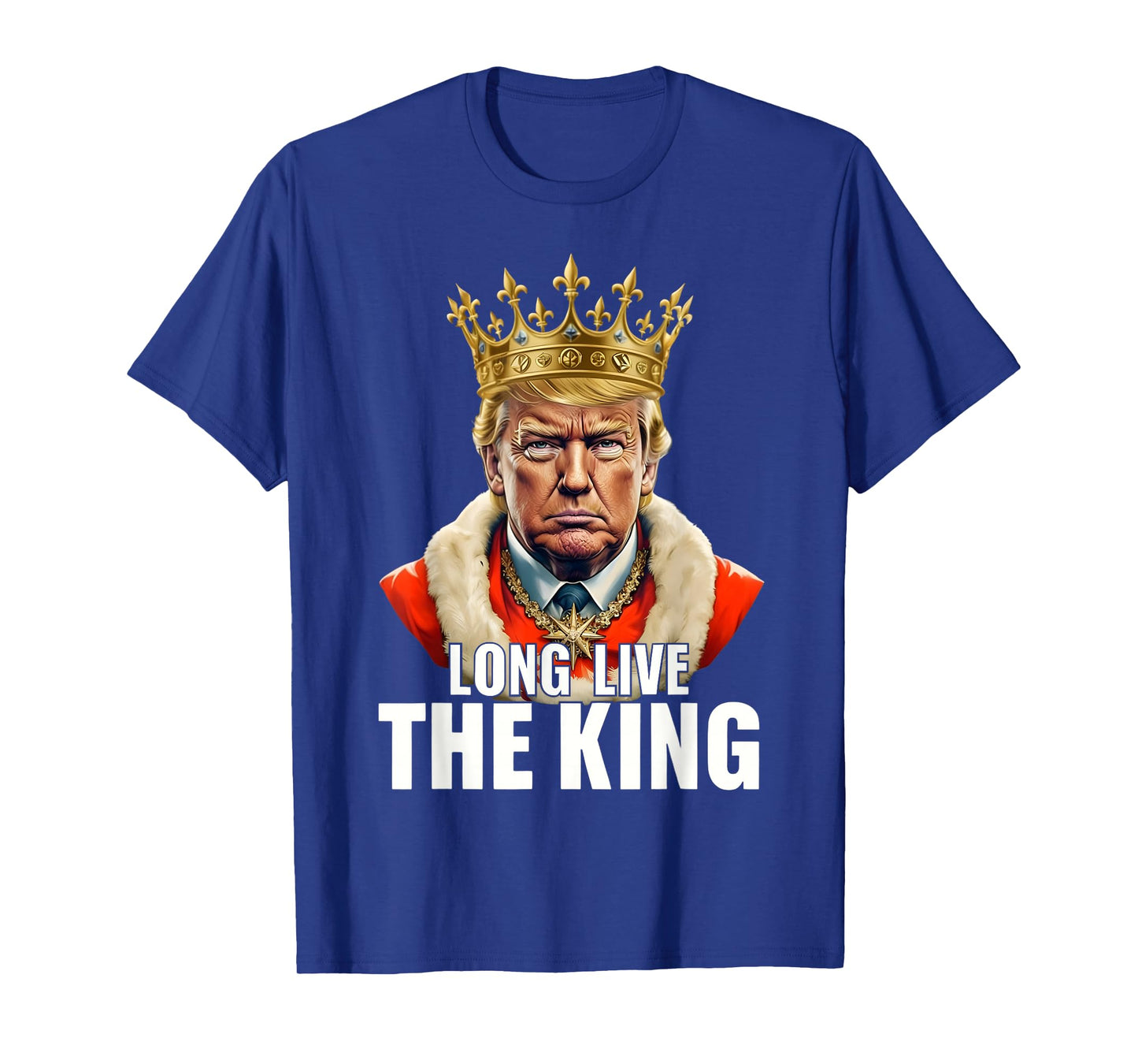 Vintage Trump Long Live the King American Patriotic Retro T-Shirt