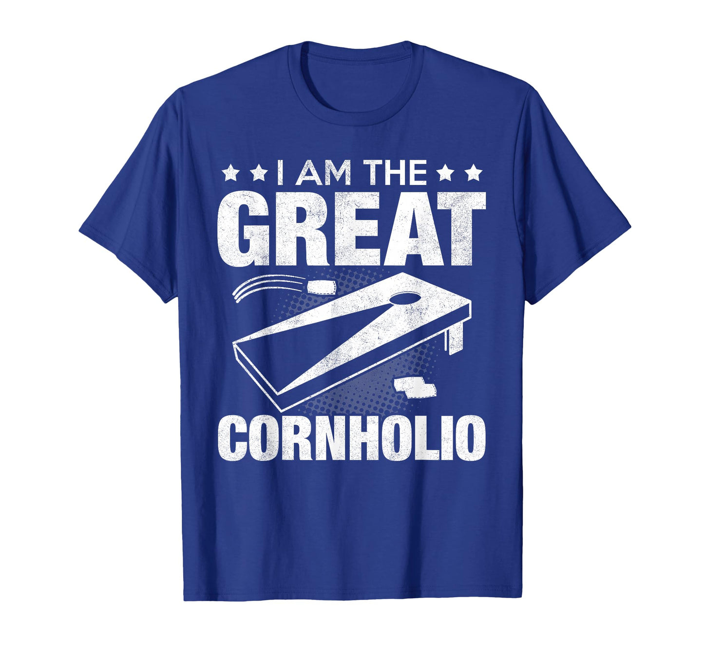 Cornhole Teams I Am the Great Cornholio Black X-Small Crew Neck T-Shirt
