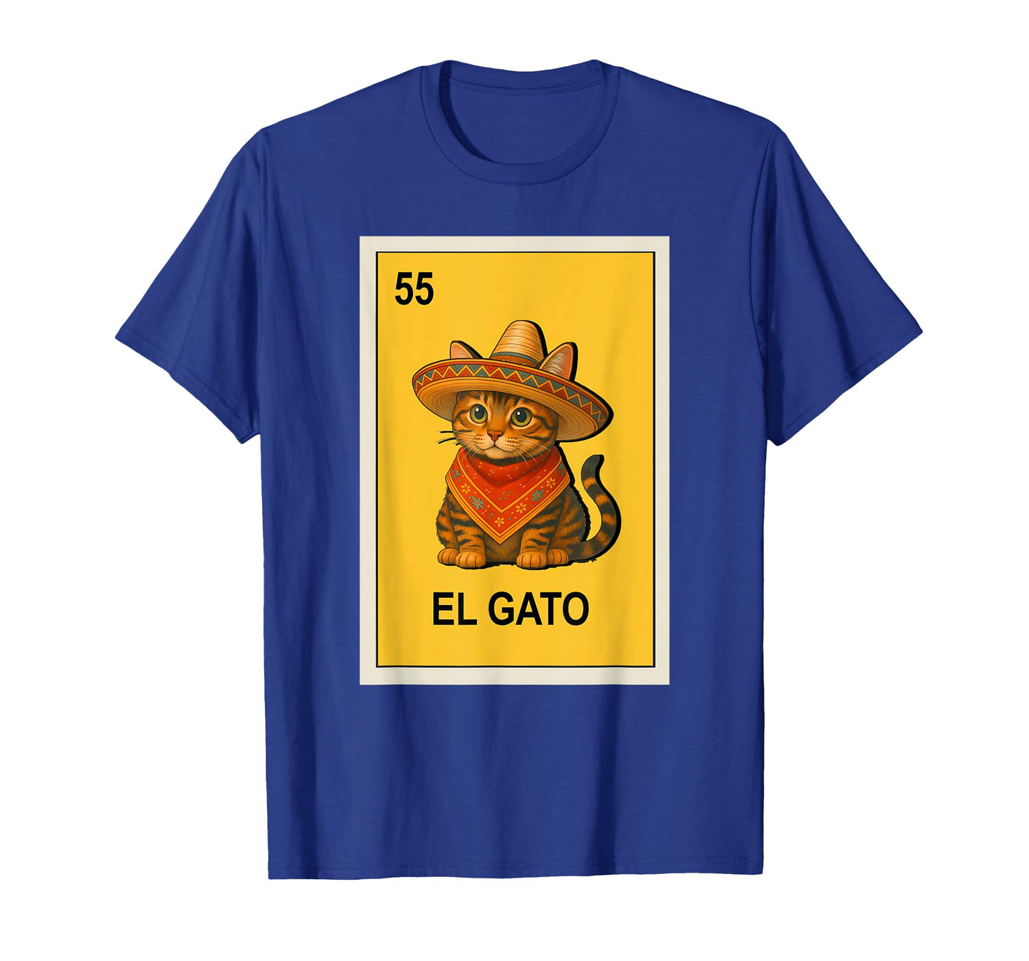 Mexican Lottery Designs Mexican El Gato The Cat Parody T-Shirt