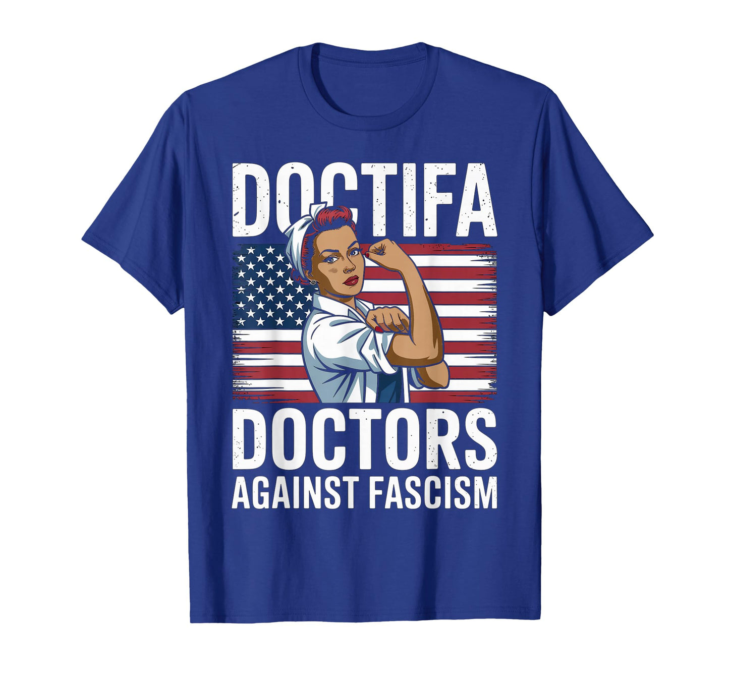 Doctifa Black Women Doctors Against Fascism Resist No Kings T-Shirt