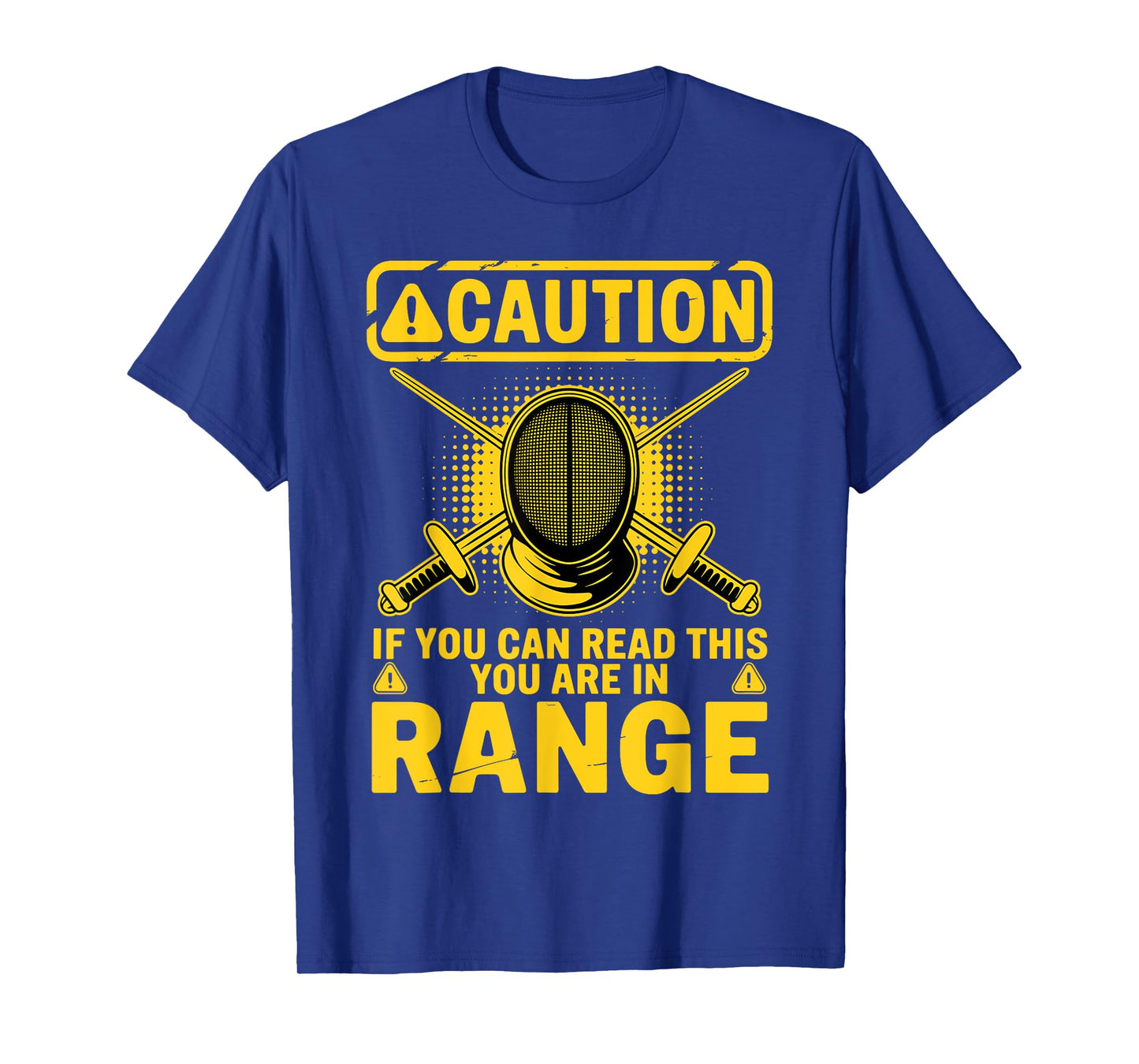 Funny Fencing Art For Men Women Kids Fencer Fencing Sport T-Shirt