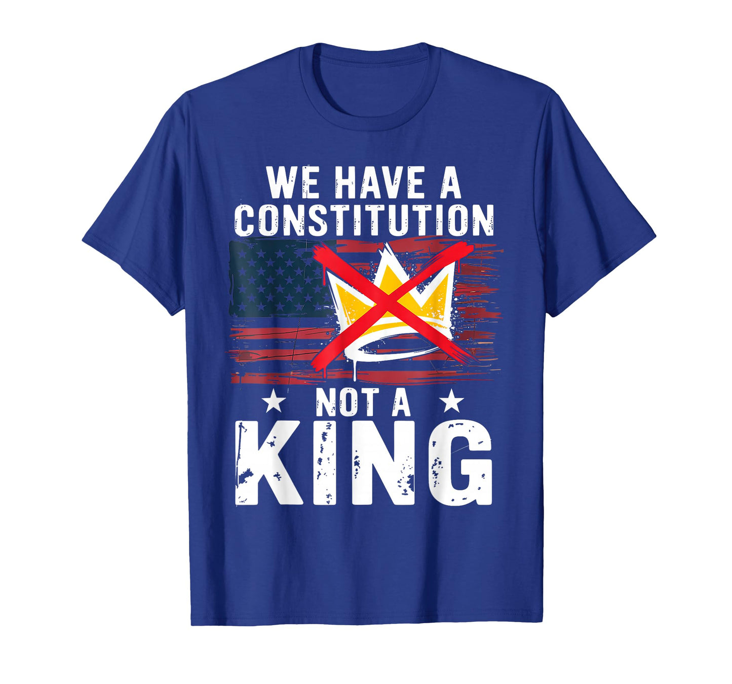 White Portland Frog Tee No Kings Shirt Men Women No Kings T-Shirt