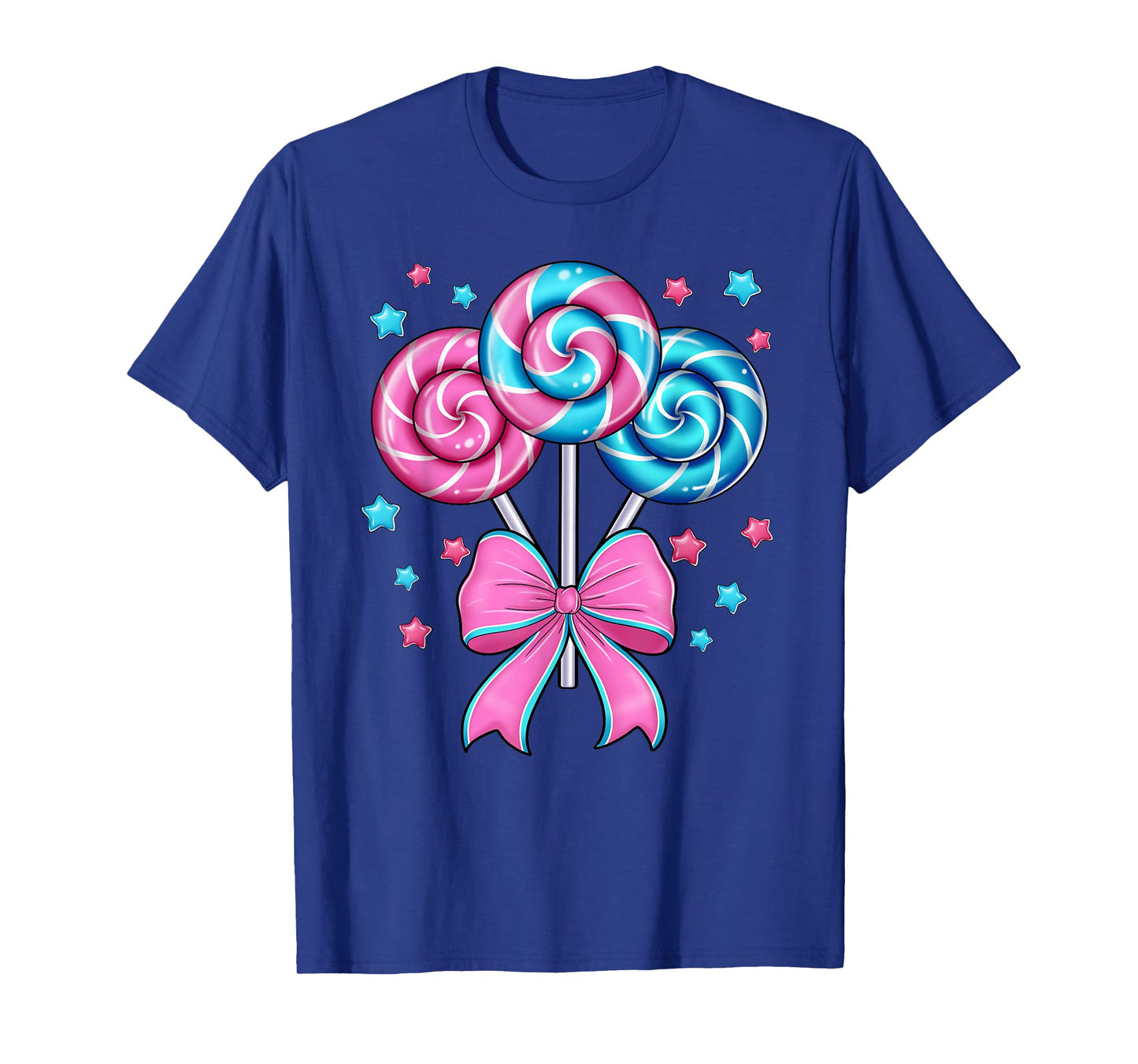 Cute Lollipop Candy Design for Women Girl Toddler Kids T-Shirt