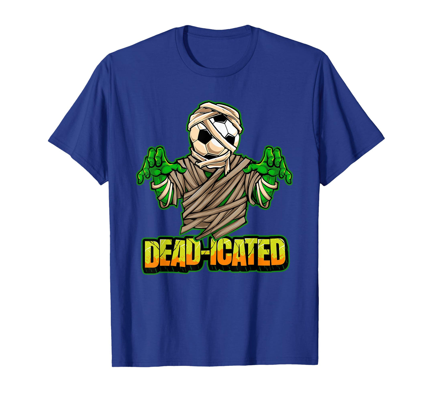 Zombie Soccer Player Scary Soccer Halloween T-Shirt