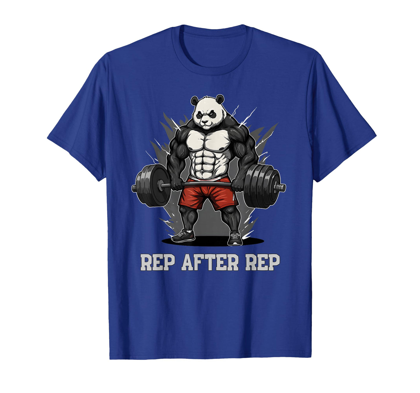 Anime Panda Pump Covers Gym Men Women Workout T-Shirt