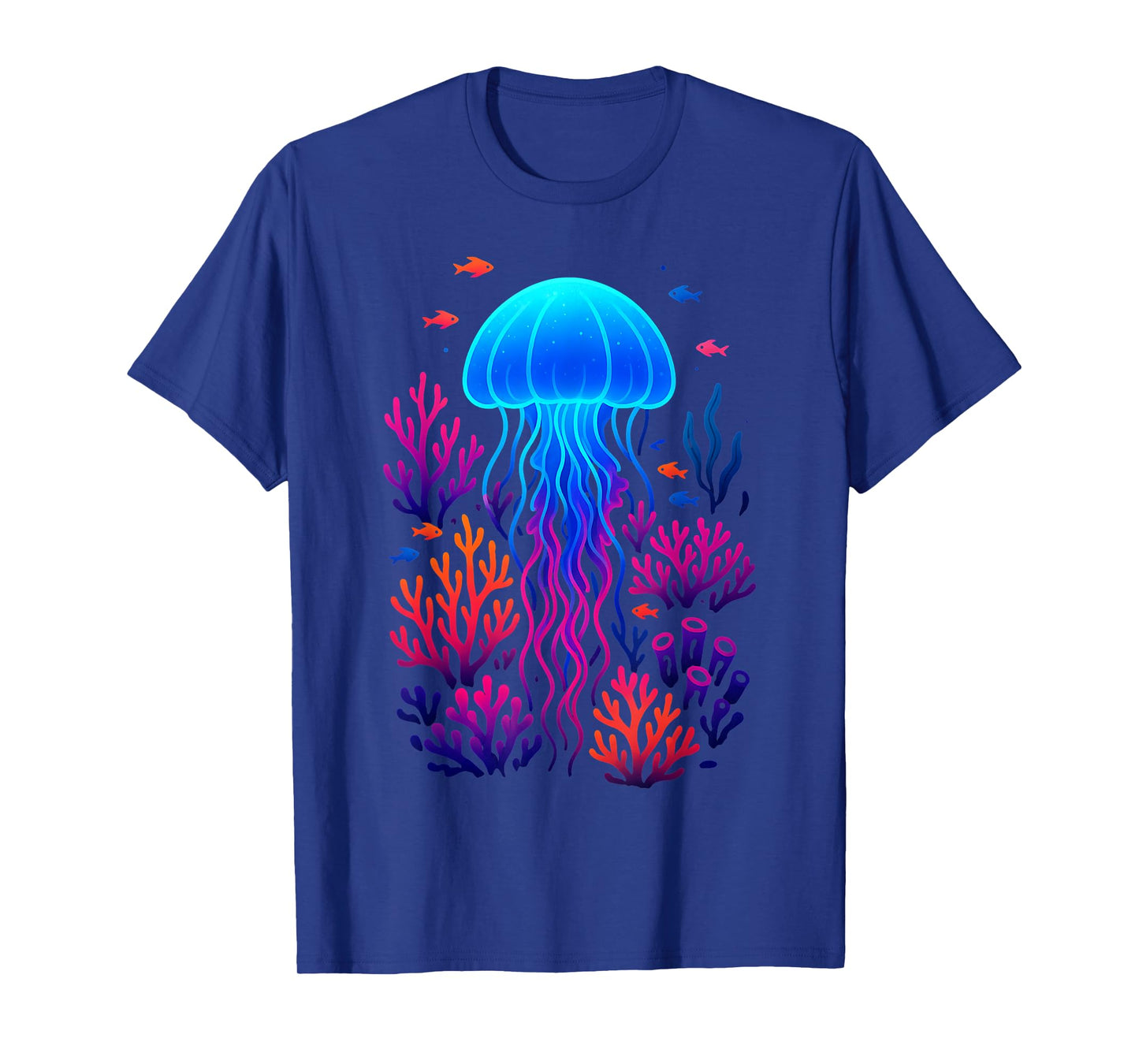 Glowing Jellyfish Ocean Adventure Gift for Sea Lovers T-Shirt