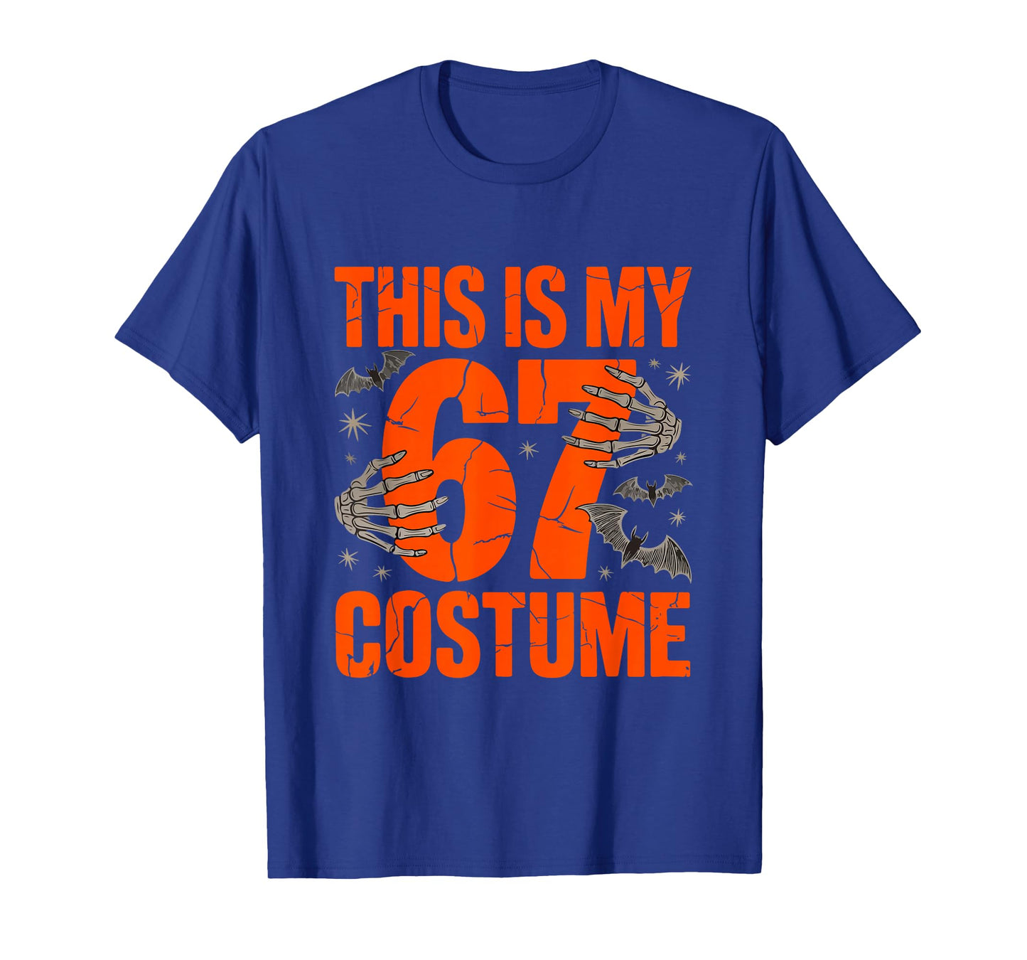 This is My Halloween 67 Costume Number 6 7 Meme Six Seven T-Shirt