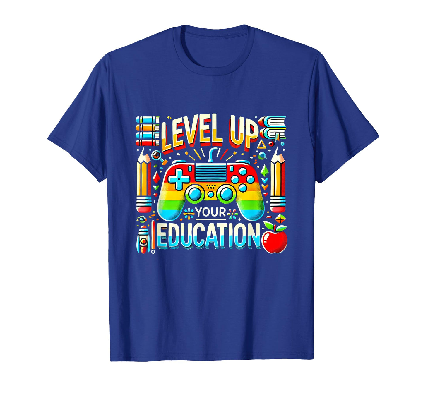 Level Up Your Education Gaming Inspired Teacher Gamers T-Shirt