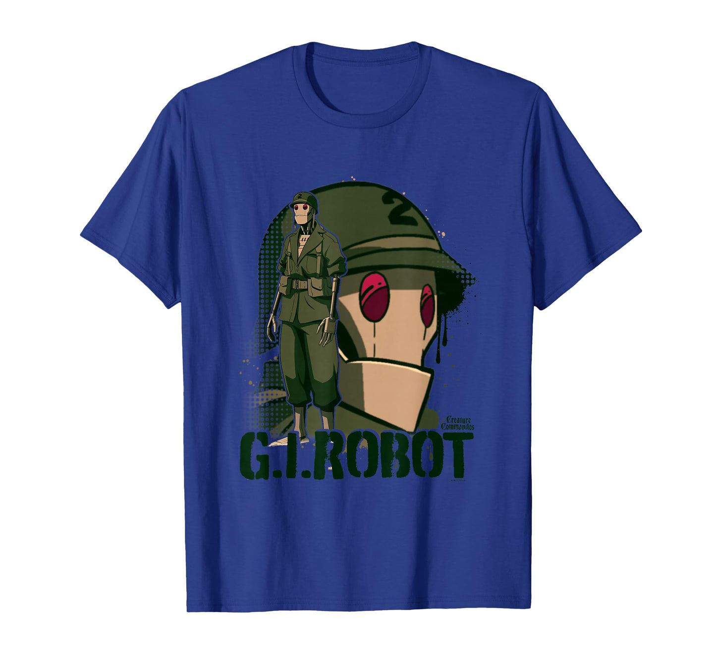 Creature Commandos G.I. Robot Showcase T-Shirt
