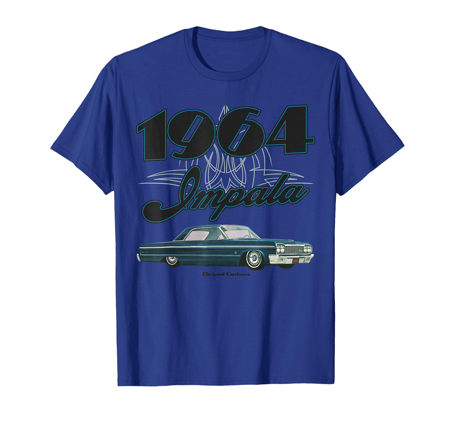 1964 Impala 3.0 Lowrider Kustom Lead Sled Hot Rod Muscle Car T-Shirt