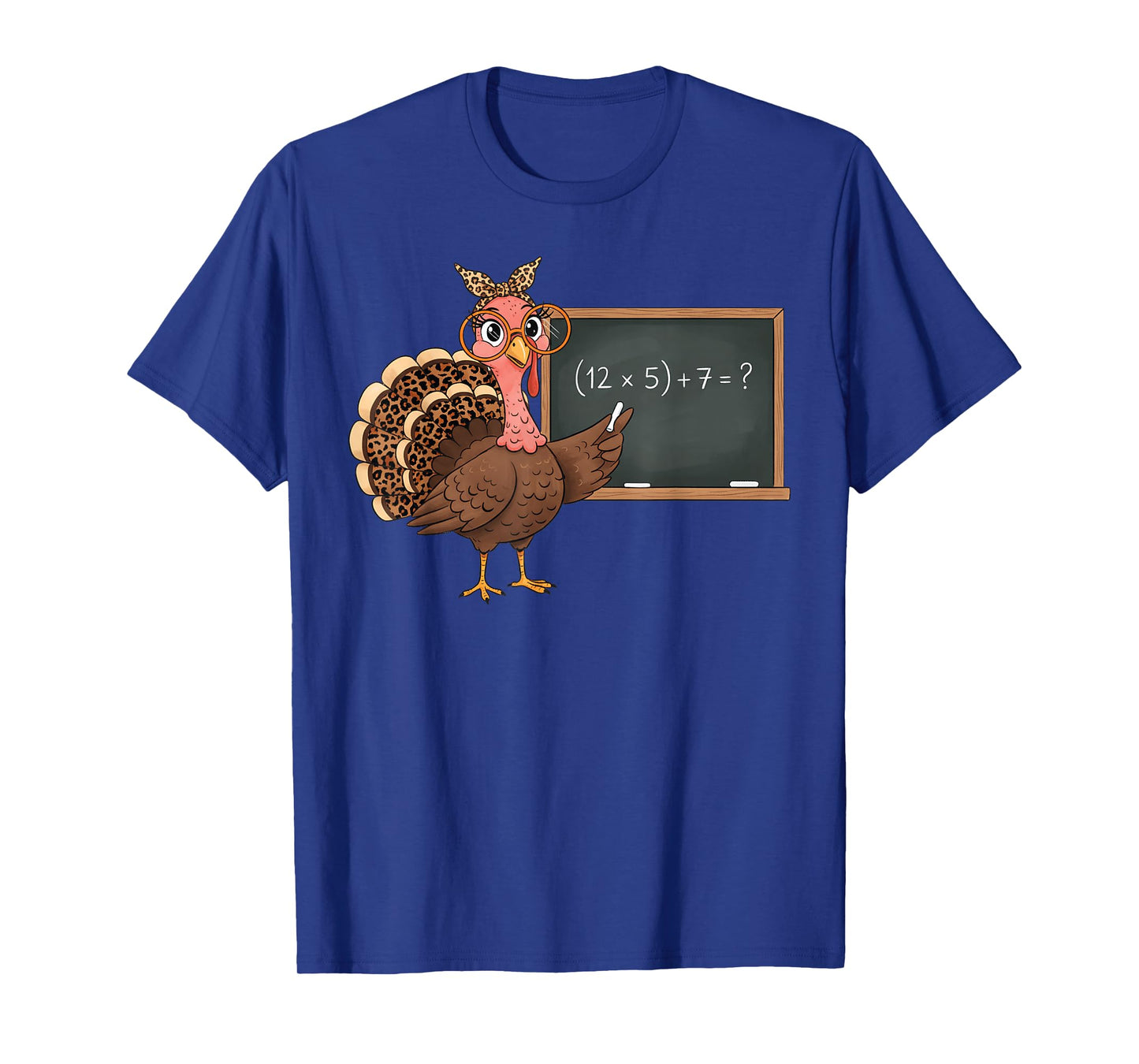 Six Seven 6 7 Meme Number 67 Turkey Thanksgiving Teacher T-Shirt