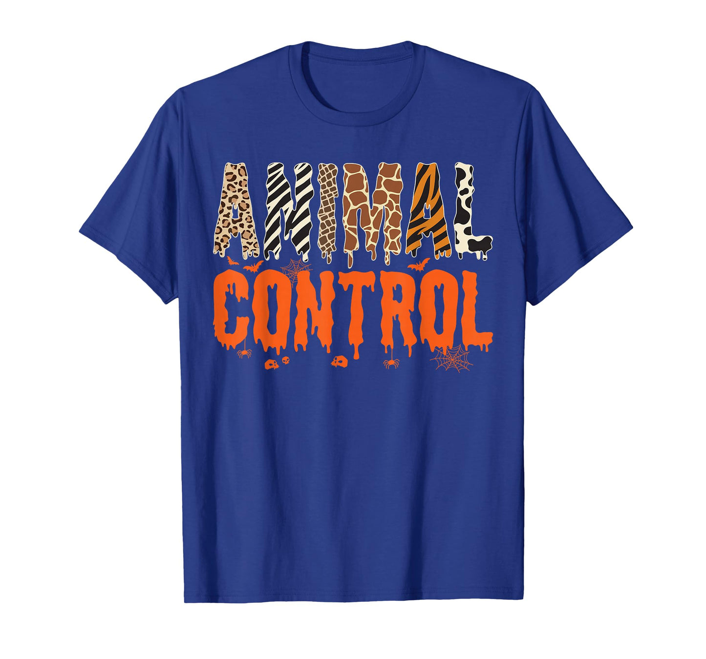 Animal Control Funny Halloween Costume Matching Zoo Party T-Shirt
