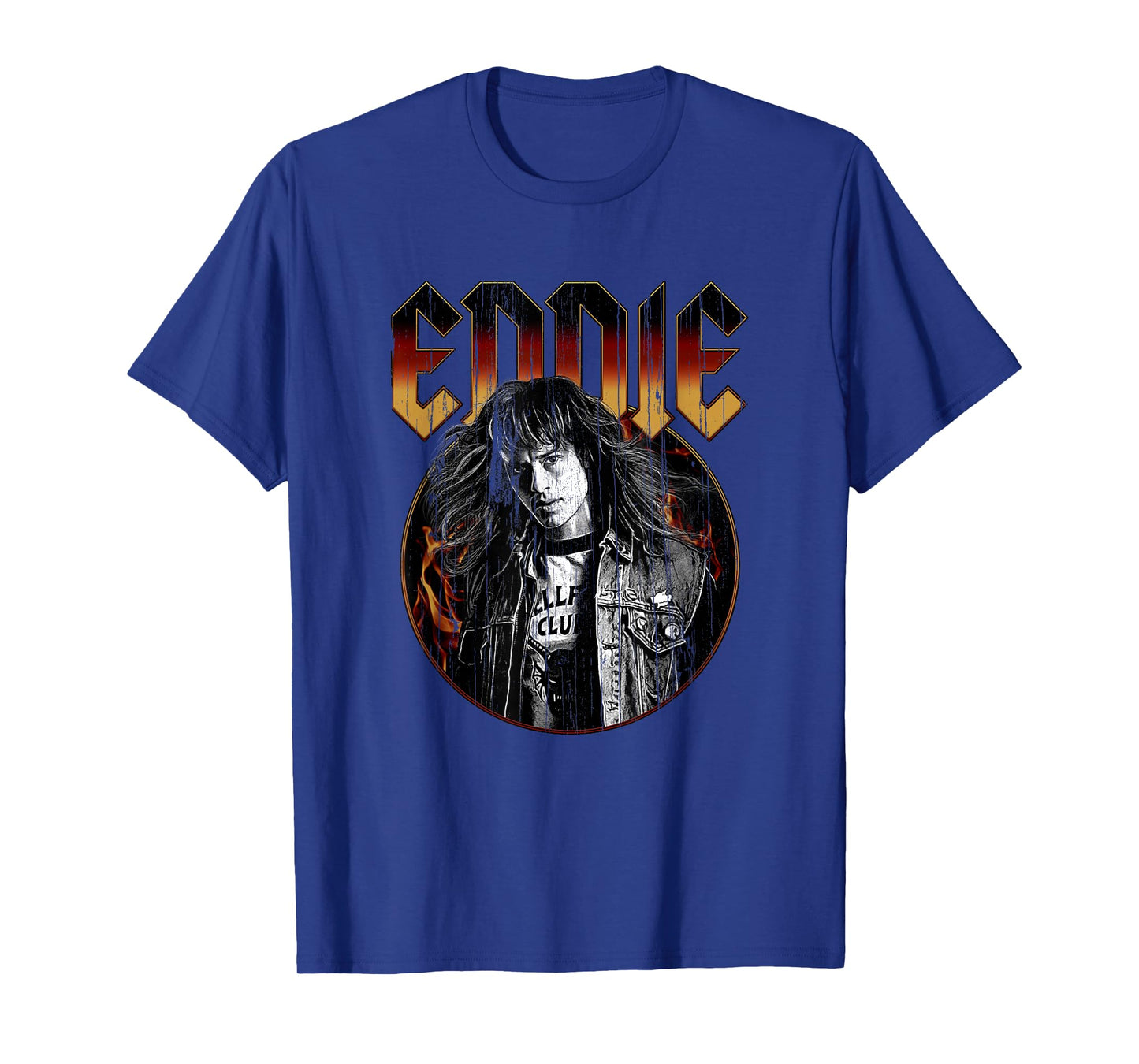 Stranger Things Eddie Munson Hellfire Club Vintage T-Shirt