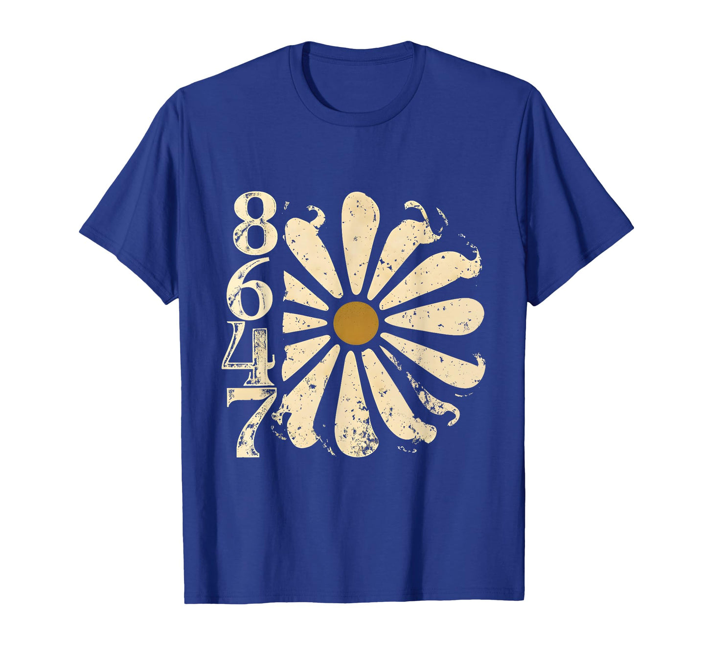 Vintage Floral 86 47 Aesthetic Wildflower Flower Costume T-Shirt
