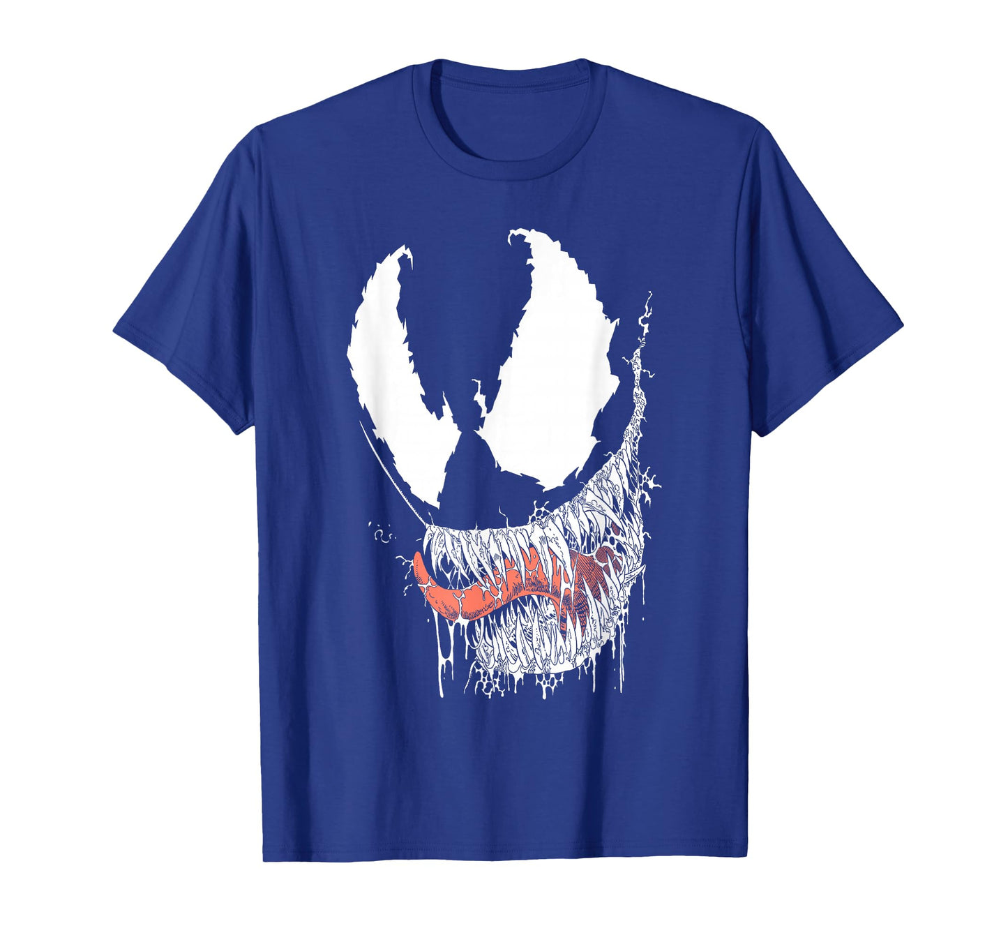 Marvel Venom Halloween Big Drooling Mouth With Sharp Teeth T-Shirt