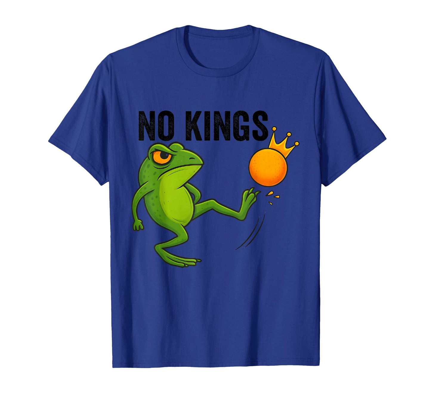 Funny Portland Frog No Kings in America T-Shirt