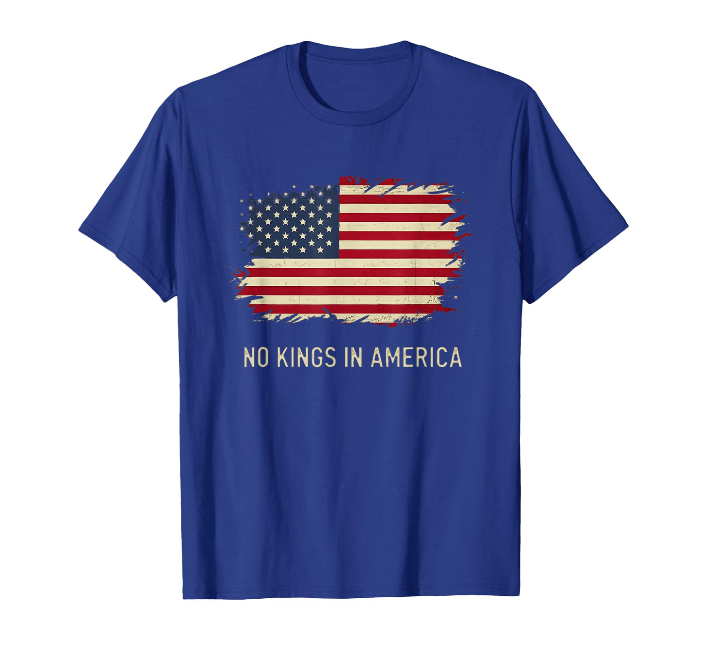 No Kings Vintage Patriotic Freedom Liberty Usa Liberty T-Shirt