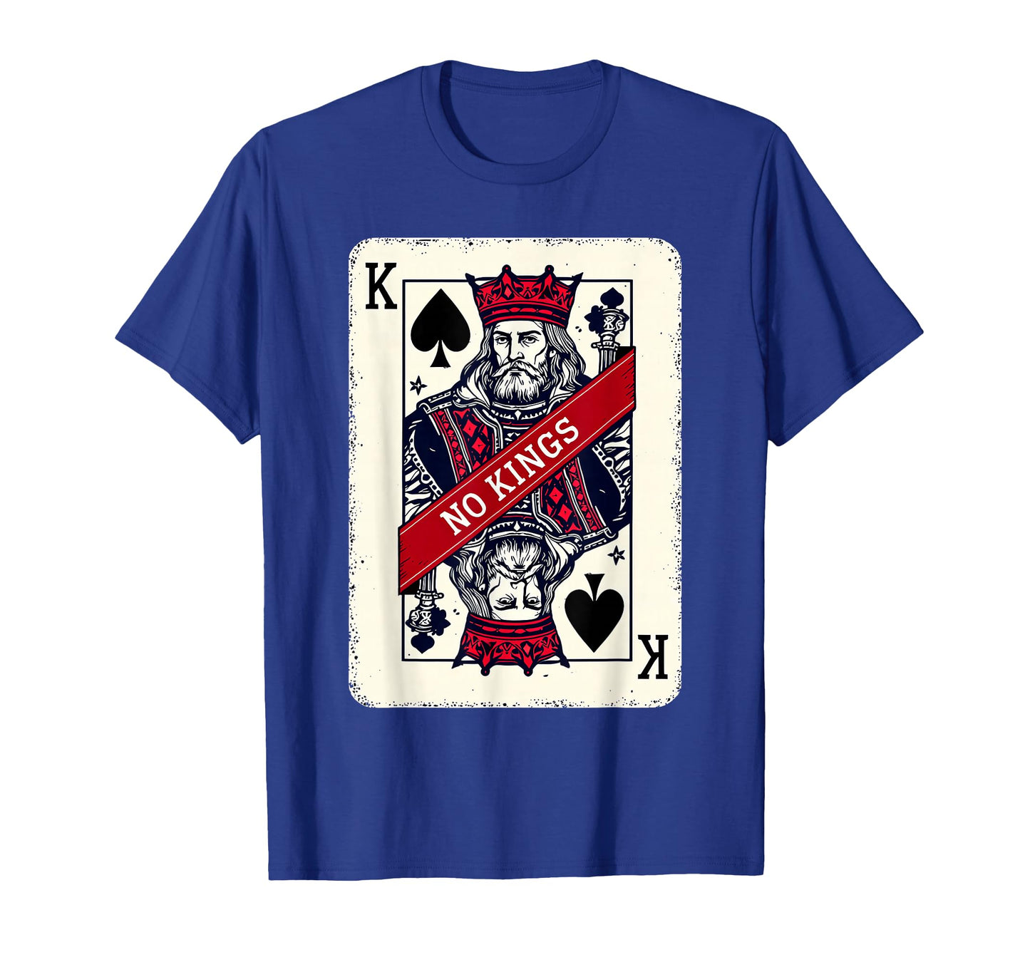 King Card No Kings Statement Art T-Shirt